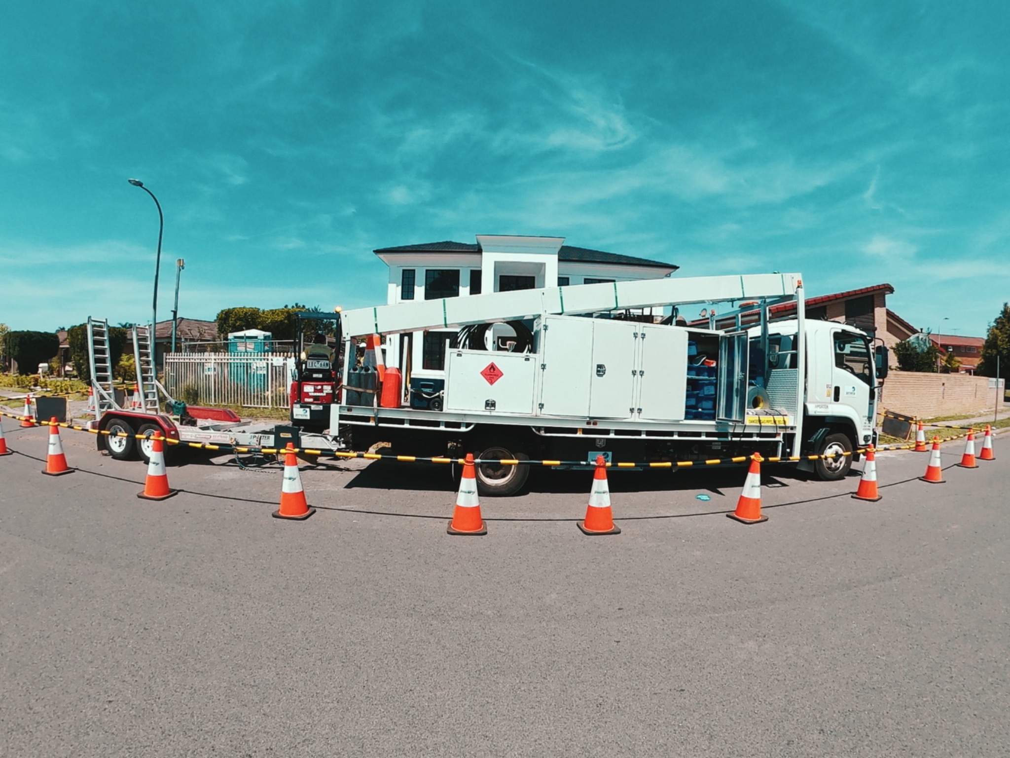 Traffic worksite photo