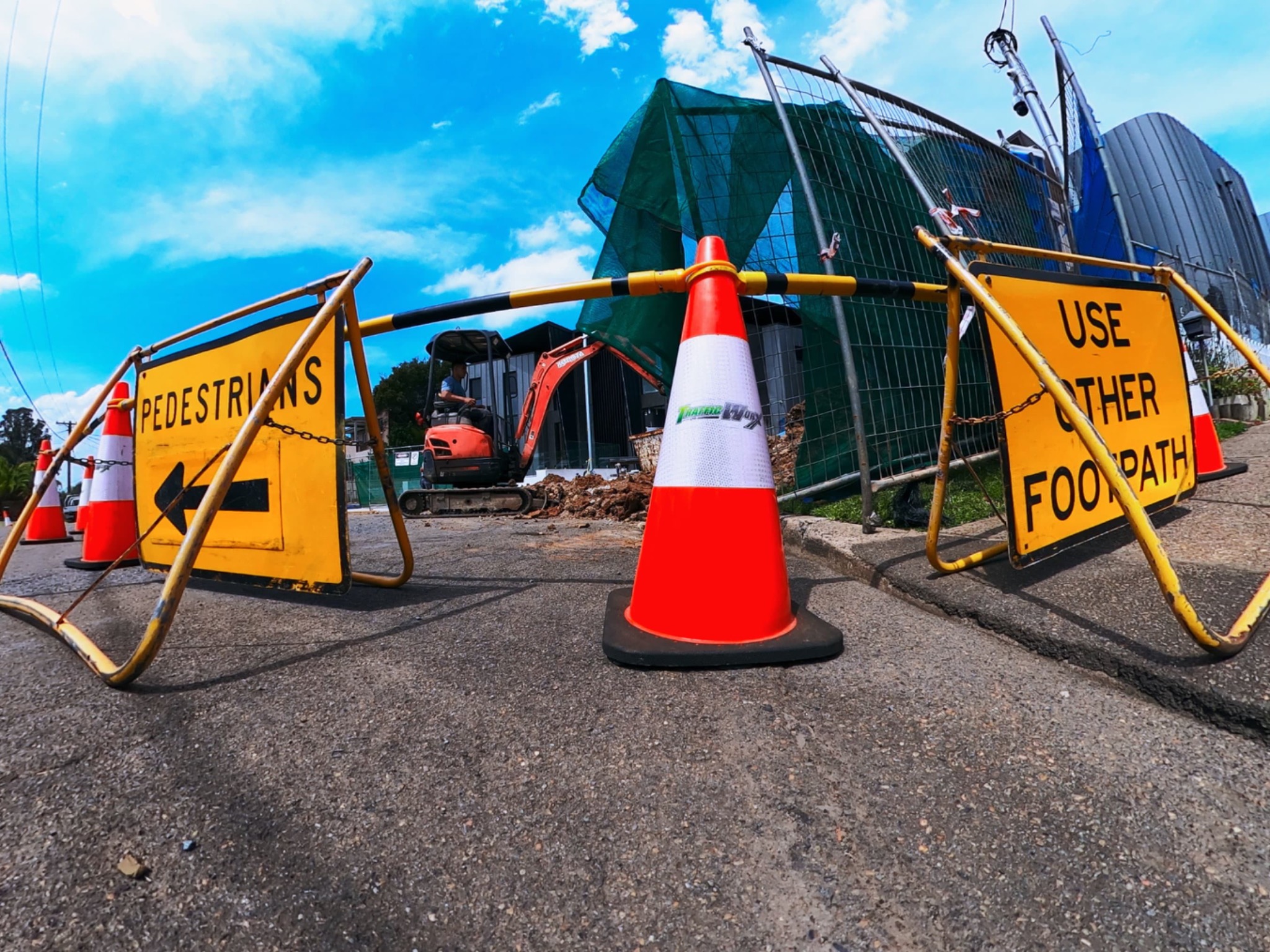 Worksite photography example